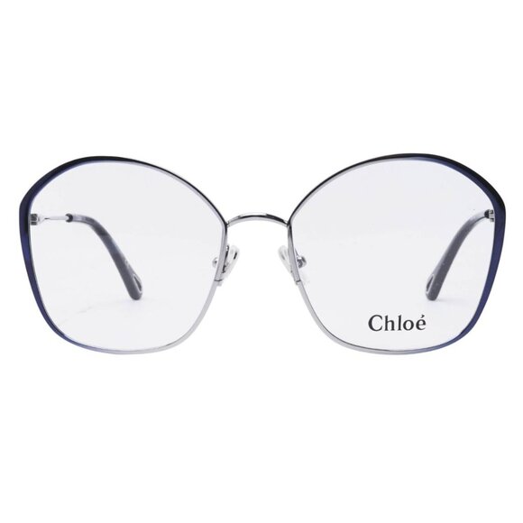 NEW CHLOE EYEGLASSES BLUE WOMEN EYEWEAR CHLOE CH0017OA 001 - Picture 2 of 3